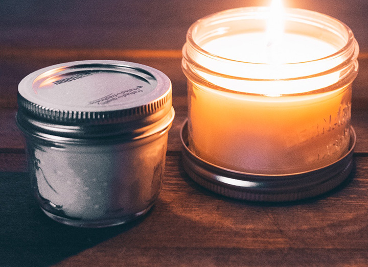 How to Make a Simple Container Candle