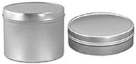 8 oz. Tinplate Candle Tins