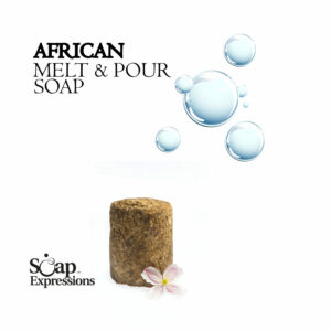 African Black Melt and Pour Soap Base