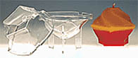 Penta Sphere Polycarbonate Mold (3.25")
