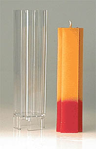 Cross Polycarbonate Mold <br> (1.5"H x 6.5"H)