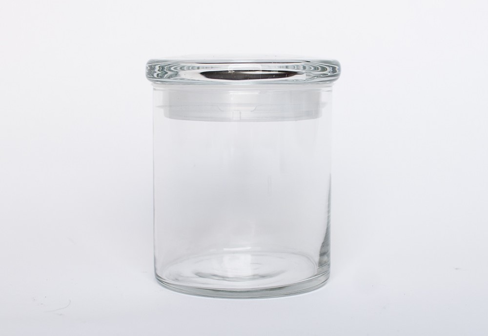 22 oz. Libbey Cylinder Jar w/ Flat Lid
