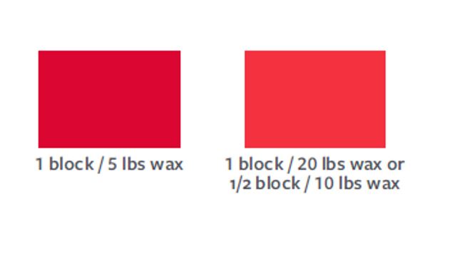 Neon Color Blocks - Radical Red